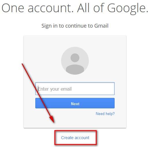 Gmail Beispiel Konto erstellen