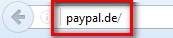 PayPal Login: Starseite von PayPal öffnen