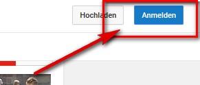 YouTube Login: Starseite von YouTube öffnen